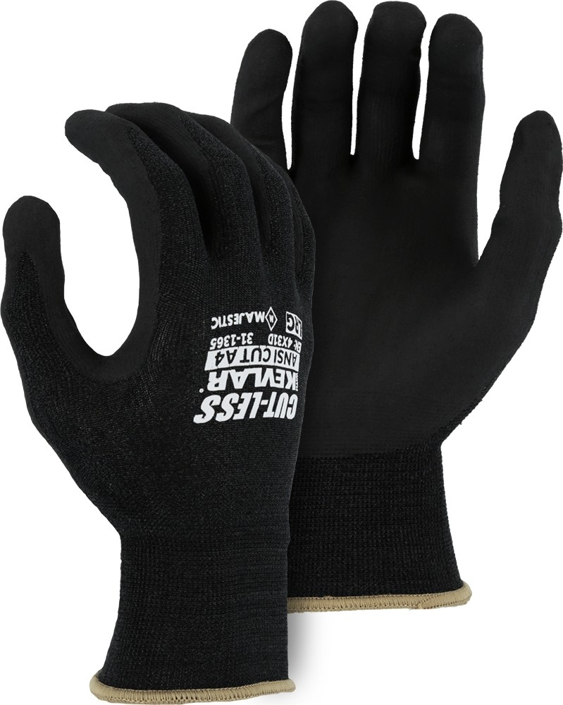 CutLess Kevlar® Micro Foam Nitrile Palm Coated Gloves Touch Screen